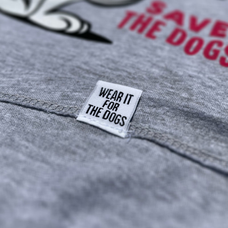 Women's Dogzzle Apparel Co. T-shirt (Athletic Grey)