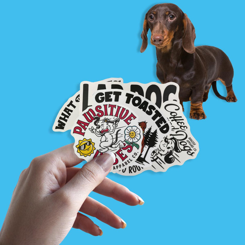 Heart Stickers 5 sheets - Pack of 30 Stickers - Pets Unleashed