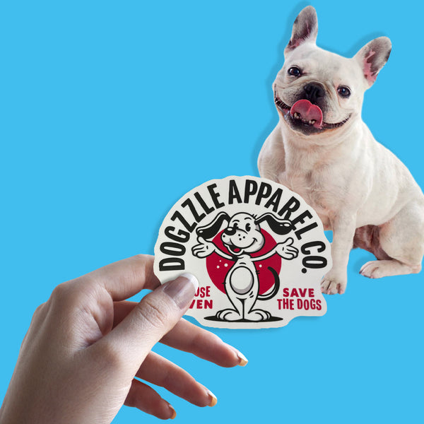 Dogzzle Apparel Co. Sticker