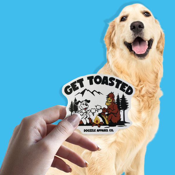 Get Toasted Sticker