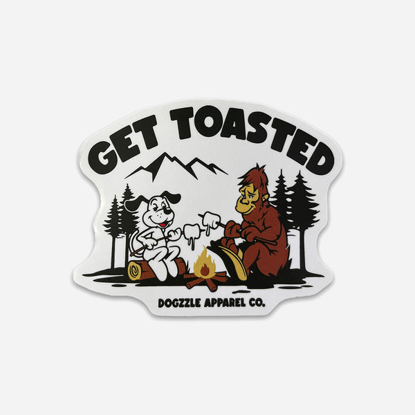 Get Toasted Sticker