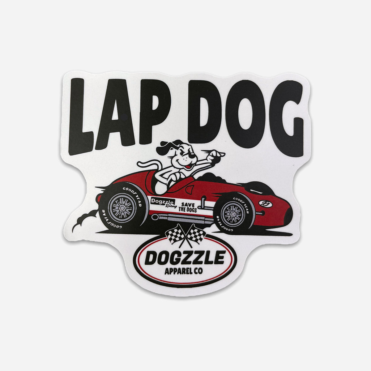 Lap Dog Sticker – Dogzzle.com